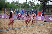 Deutsch: Beachhandball bei den Olympischen Jugendspielen 2018; Tag 6, 11. Oktober 2018; Mädchen, Platzierungsrunde - Amerikanisch Samoa-Hongkong 0:2 English: Beach handball at the 2018 Summer Youth Olympics at 11 October 2018 – Girls Consolation Round – American Samoa-Hong Kong 0:2