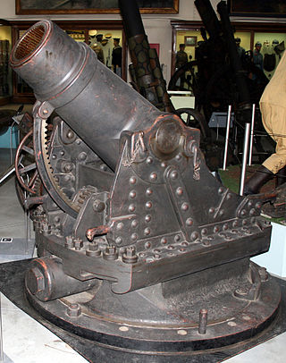 <span class="mw-page-title-main">21 cm Mörser M1880</span> Heavy mortar