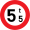 Belgian road sign C21.svg