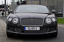 Bentley Continental GT (II) – Frontansicht, 5. April 2012, Düsseldorf.jpg