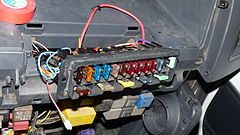 Image 41Panel for fuses and circuit breakers  (from Car)
