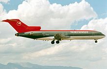 Boeing 727-200 der Northwest Airlines