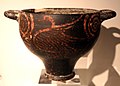 Bottega etrusca, skyphos con cigno, IV secolo ac.jpg