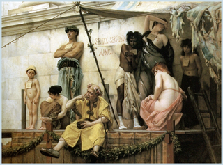 <i>The Slave Market</i> (Boulanger) 1886 painting by Gustave Boulanger