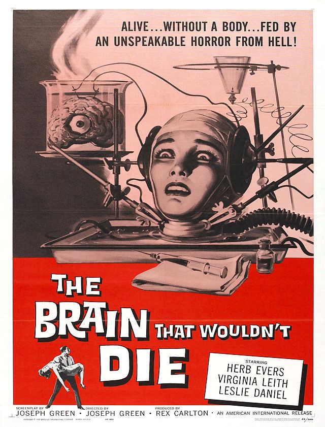  The Brain That Wouldn't Die (The Film Detective Restored  Version) : Joseph Green, Rex Carlton, Mort Landberg, Joseph Green, Rex  Carlton, Jason Evers, Virginia Leith: Movies & TV