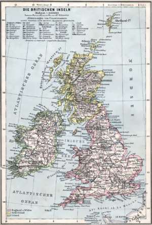 Britannian saaret 1905