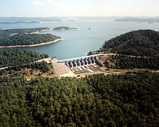 Spillway at Broken Bow Lake