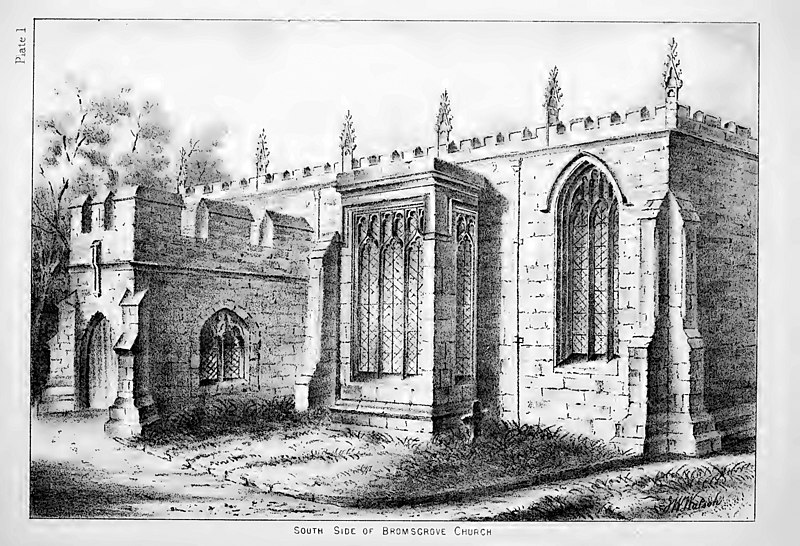 File:Bromsgrove church c1881, exterior.jpg