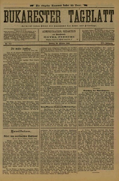 File:Bukarester Tagblatt 1900-10-26, nr. 241.pdf