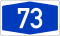 Bundesautobahn 73 number.svg