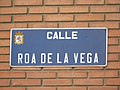 Roa de la Vega Calle