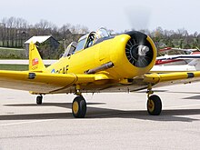 A Canadian Car & Foundry Harvard Mark 4 belonging to the Canadian Harvard Aircraft Association Canadian Car & Foundry Co. Limited Harvard Mk 4 C-FWPK 05.JPG