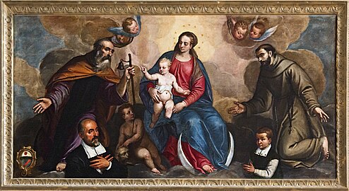 Vergine col bambino, Venezia, San Francesco della Vigna