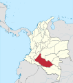 Le département de Caquetá à partir de 1981.