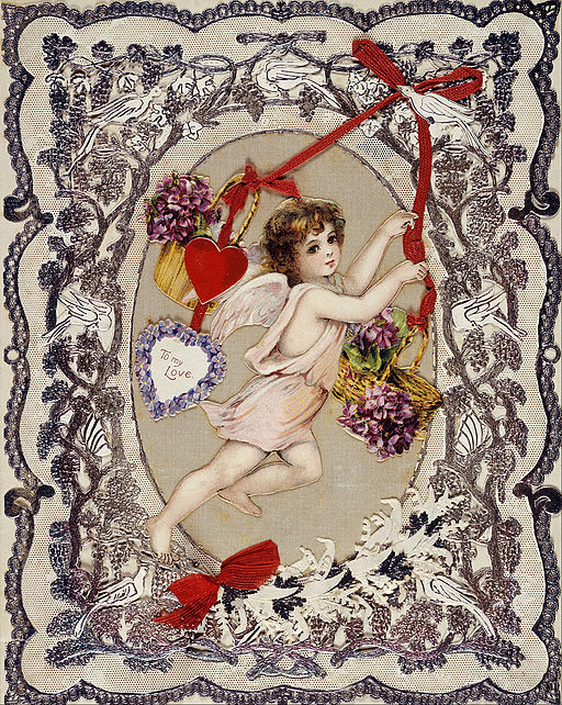 Card; valentine card - Google Art Project