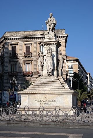 <span class="mw-page-title-main">Monument to Vincenzo Bellini, Catania</span>