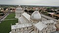 Cathédrale Notre-Dame de l'Assomption de Pise vu depuis la Tour de Pise