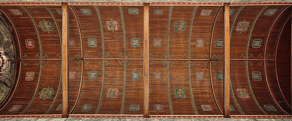 Ceiling of église Saint-Jacques, Tournai