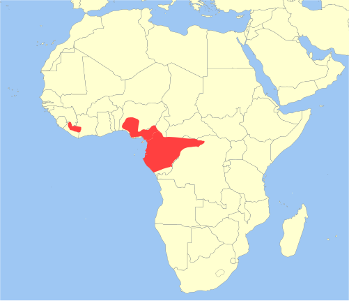 File:Cercopithecus nictitans distribution.svg