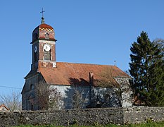 Église vue avant.