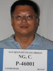 FBI mugshot of Charles Ng, April 30, 1982