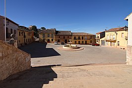 Piazza principale del paese