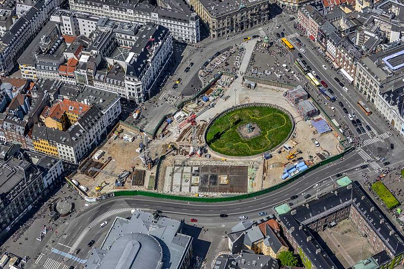 File:City Circle Line being built - Kongens Nytorv.jpg