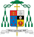 Coat of arms as Bishop of Calbayog