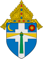 Coat of arms of the Diocese of Victoria in Texas.svg