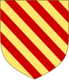 Coat of arms of the House of Del Carretto.svg