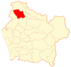 Местоположение в регион Араукания