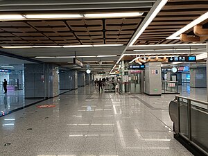 1號線車站大廳 (2023年7月)