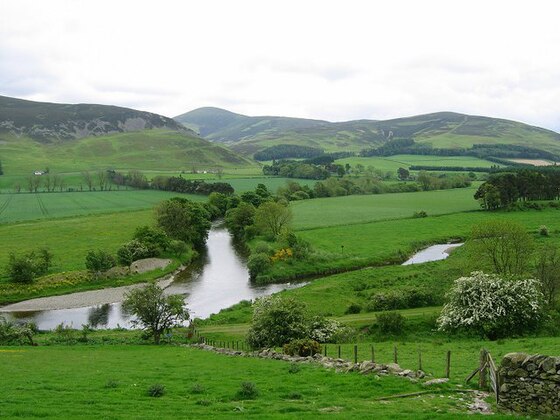 Confluence of the Biggar Water and Tweed Confluence of the Biggar Water and Tweed - geograph.org.uk - 16677.jpg