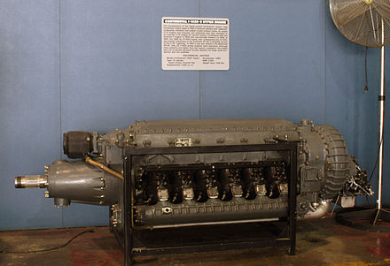 The intended engine – the Continental X-1430 in the National Museum of the United States Air Force