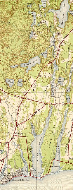 Coonamesset River and environs