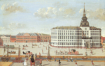 Köpenhamns slott omkring 1730 efter Frederik IV:s ombyggnad