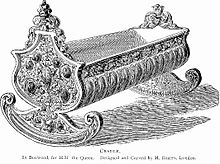 Cradle for the Queen of England.