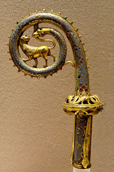 Image:Crozier lion snake Louvre OA7287.jpg