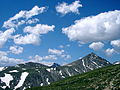 Cumulus clouds near the University of Colorado Alpine Research Station
