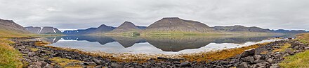 Dýrafjörður, a fjord in the region of Vestfirðir