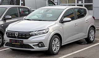 <span class="mw-page-title-main">Dacia Sandero</span> Subcompact car produced by Renault and Dacia
