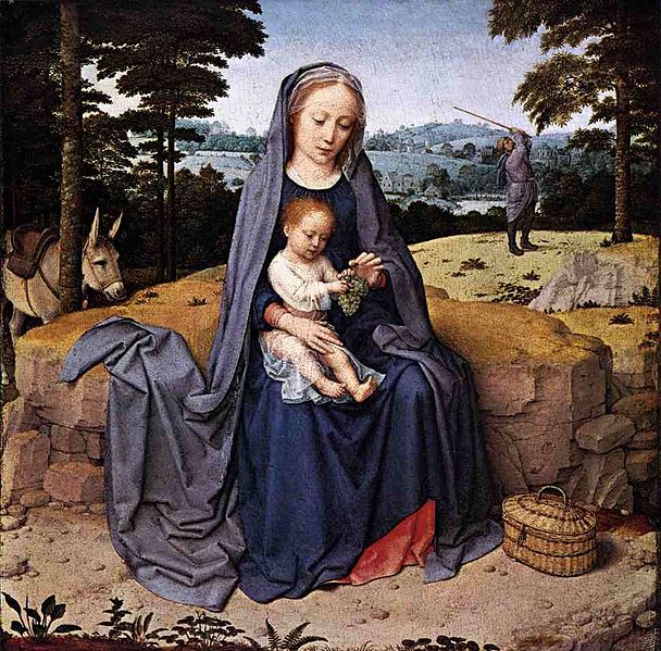 File:David Rest on the Flight into Egypt 1510.jpg