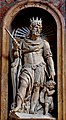 Kuningas Daavidin patsas, Borghesen kappelissa tai basilikasta, Santa Maria Maggiore