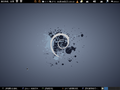 screenshot of Debian 7.3 (wheezy) amd64 with GNOME 3.4.2