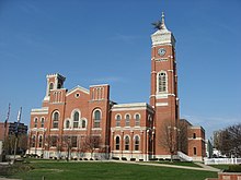Decatur County Courthouse in Greensburg from southeast.jpg