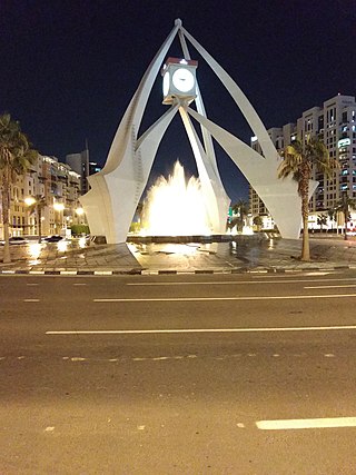 <span class="mw-page-title-main">Deira Clocktower</span> Roundabout in Dubai, UAE