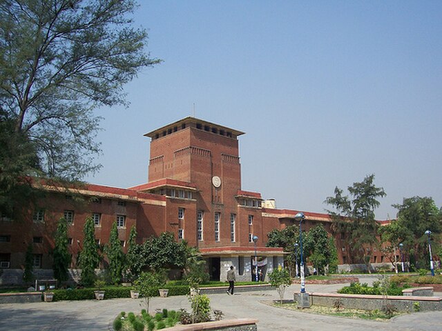 The University of Delhi is one of the seven central universities in Delhi.