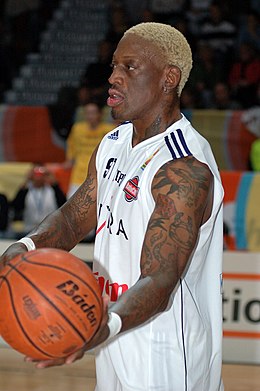 Dennis Rodman, inducted in 2011