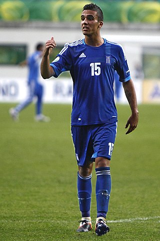 <span class="mw-page-title-main">Dimitrios Kourbelis</span> Greek footballer (born 1993)