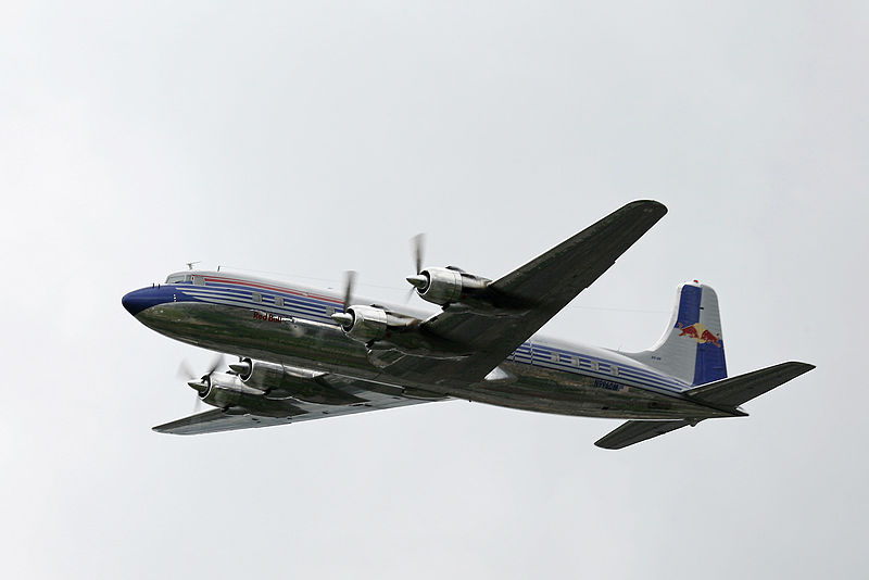 File:Douglas DC-6 Flying Bulls.jpg